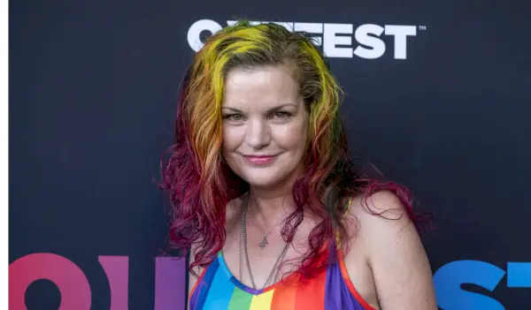 LOS ANGELES, CALIFORNIA - 18. JULI: Executive producer Pauley Perrette deltager i 2023 Outfest Los Angeles
