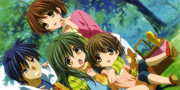 Clannad After Story nøglevisuel af hovedrollen.