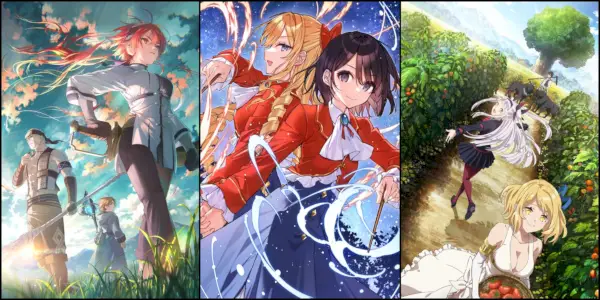 Beste Isekai Anime fra 2023 utvalgt bilde, med karakterene til Mushoku Tensei Jobless Reincarnation, I