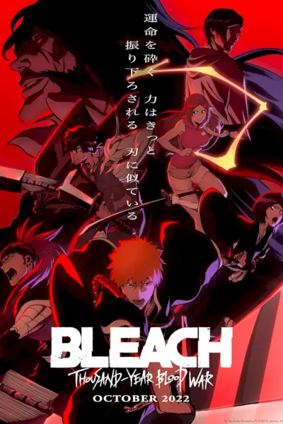 Poster zum tausendjährigen Blutkrieg von Bleach