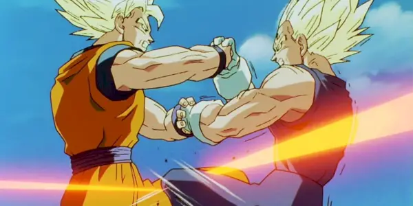 Goku vs Majin Vegeta i Dragon Ball Z.