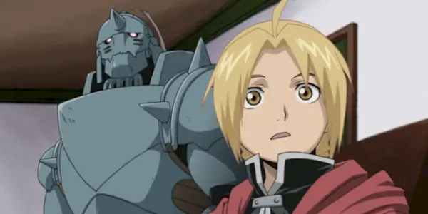 Edward e Alphonse Elric nell'anime Fullmetal Alchemist del 2003