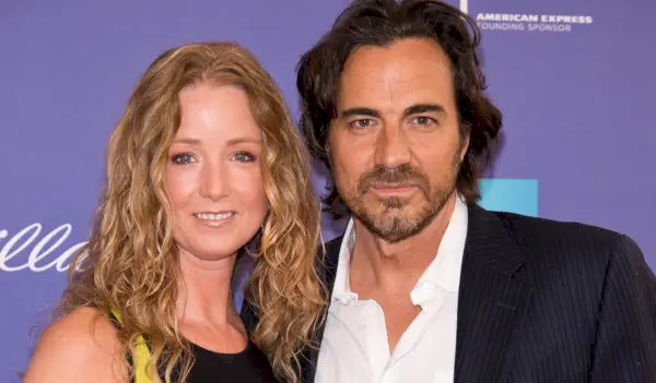 NEW YORK, NY – 20. APRIL: Skuespillerinden Susan Haskell og skuespilleren Thorsten Kaye deltager i visningen af