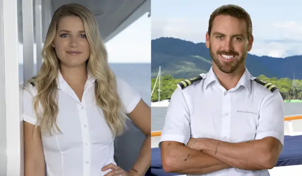 Margot Sisson og Luke Jones, under dekk Down Under