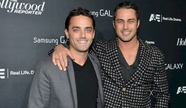 Taylor Kinney i jego brat Trent Kinney