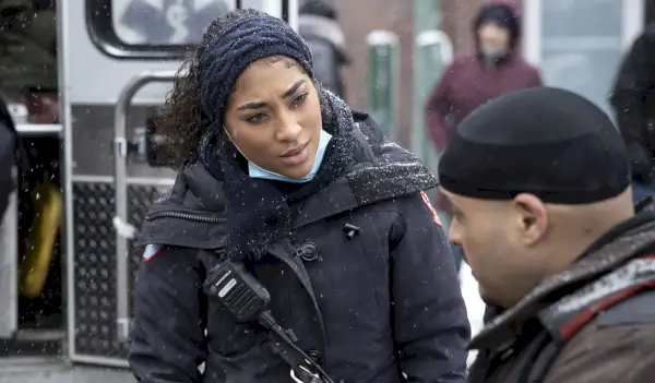Gianna Mackey i Joe Cruz w Chicago Fire