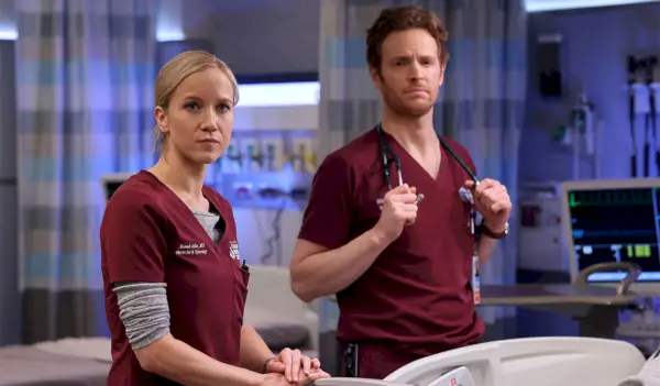 Jessy Schram e Nick Gehlfuss, Chicago Med
