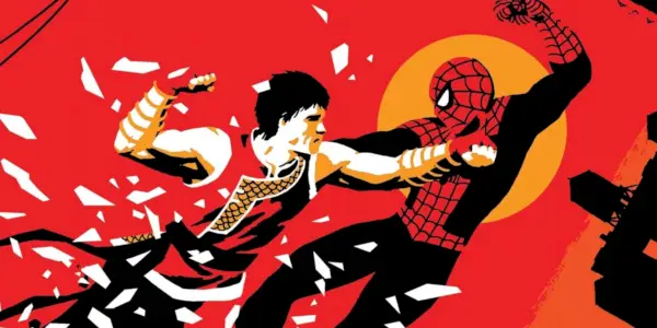 샹치 vs 스파이더맨.