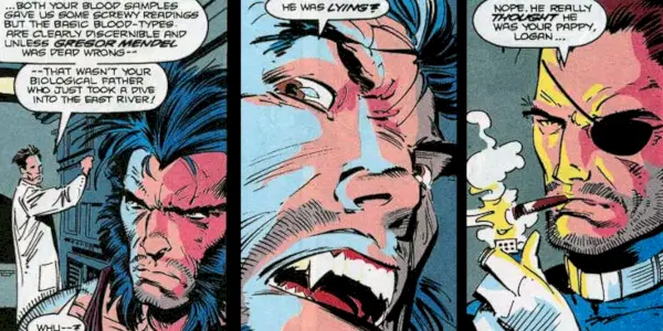 Nick Fury bekræfter, at Sabretooth ikke er Wolverine