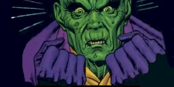 teschio verde di lex luthor