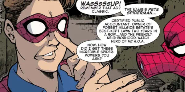 Pete Spiderman Marvel tegneserier