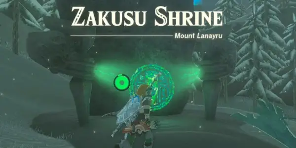 Entrada al Santuario Zakusu en Lágrimas del Reino.