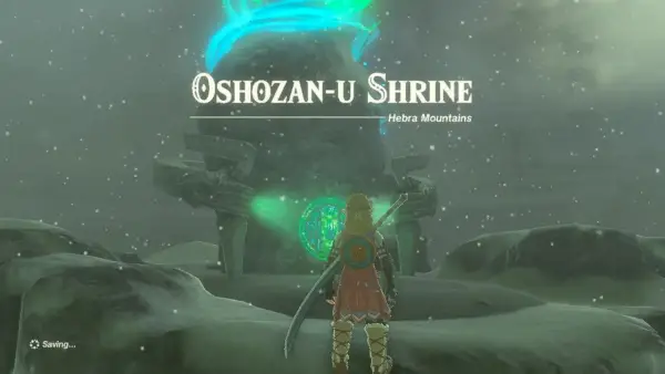 Santuario Oshozanu-U en Zelda TOTK.