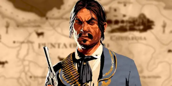 Mapa Meksyku w grze Red Dead Redemption 3