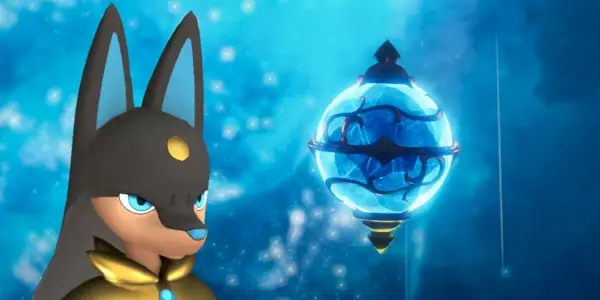 지상형 전설의 Pal Anubis가 포함된 Palworld Pal Sphere