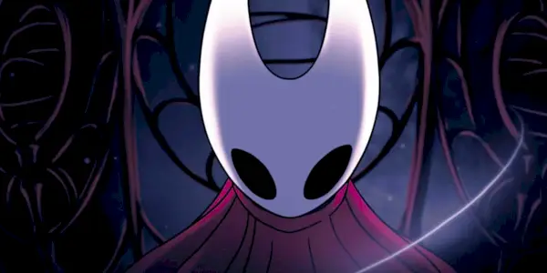 Hornet in Hollow Knight: Silkesang kigger nedad