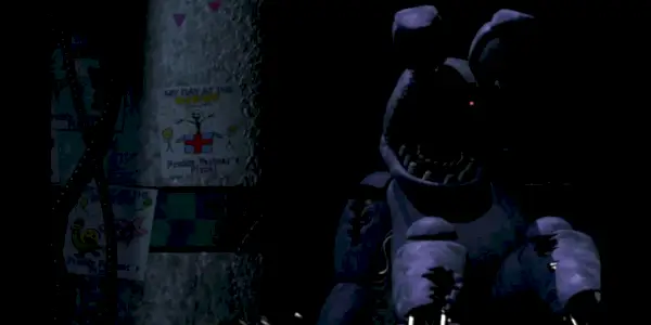 Zvädnutá Bonnie z Five Nights At Freddy