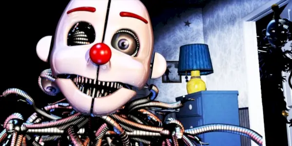 Obraz Ennarda s úsmevom vo filme Five Nights At Freddy