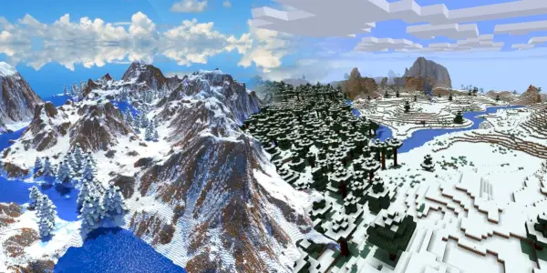 Minecraft Snowy Seeds genererà i migliori mondi invernali nell'aggiornamento 1.20