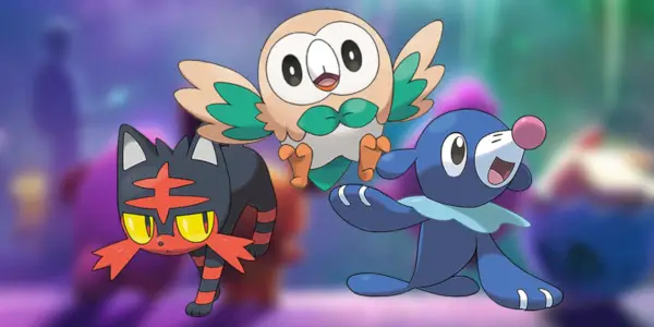 Torracat, Rowlet i Popplio w Pokémon GO