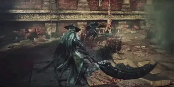 Wczesny zrzut ekranu z Bloodborne