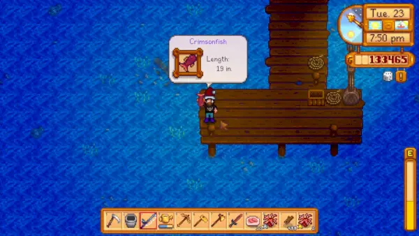 Stardew Valley Crimsonfish 전설적인 Fish.jp