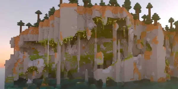 Minecraft Lush Cave Island 1.20 Bedrock World Seed