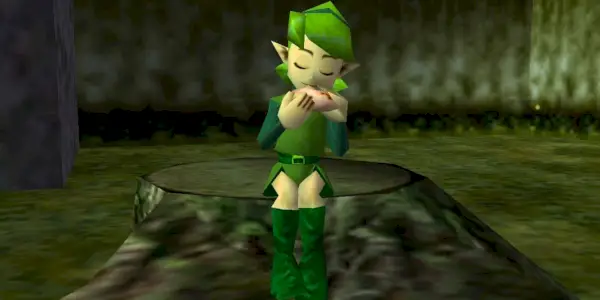 Saria em Zelda: Ocarina Of Time