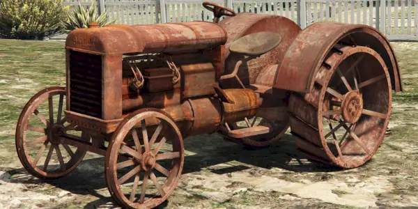 Zardzewiały traktor w GTA Online