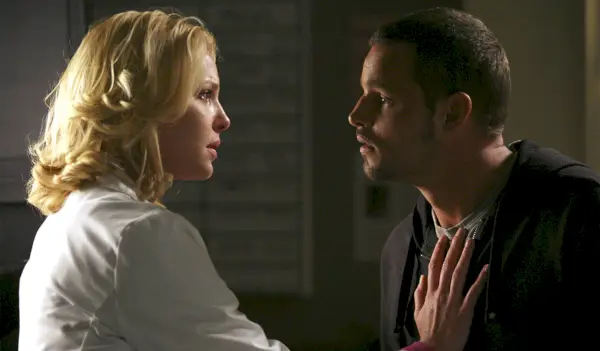 Izzie Stevens og Alex Karev på Grey