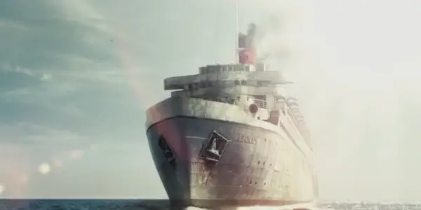 Oceanlinjen Aeolus i Trekant.