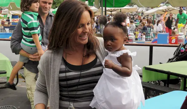 Mariska Hargitay og datteren Amaya