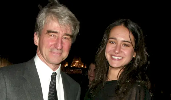 Sam Waterston y Elisabeth Waterston