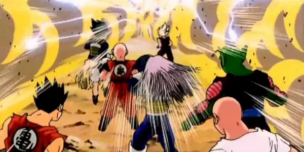 Cell sa vracia a chystá sa zabiť Trunks v Dragon Ball