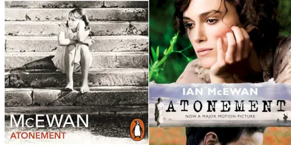 Couvertures de livres alternatives d'Atonement par Ian McEwan