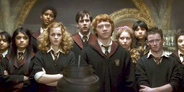 Zdjęcie szkoły Harry'ego Pottera Gryfonów.