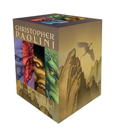 O Ciclo da Herança Série 4 Coleção de Conjuntos de Livros Eragon, Eldest, Brisngr: Eragon; Mais velho; Brisingr; Herança