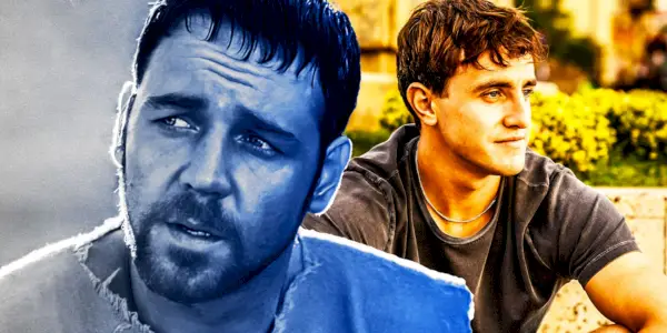 Uma imagem composta de Russell Crowe