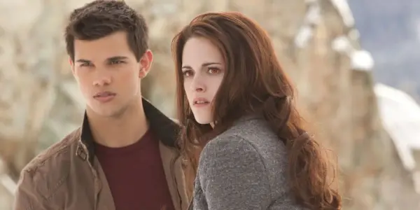 Taylor Lautner ako Jacob Black vo filme Breaking Dawn