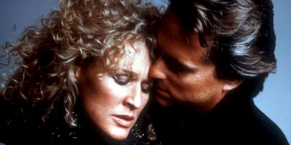 Glenn Close e Michael Douglas in Attrazione fatale
