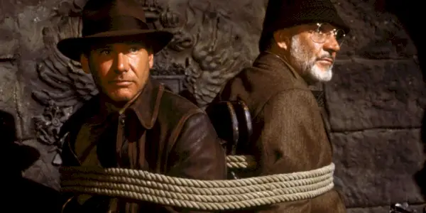 Harrison Ford et Sean Connery s'associent dans Indiana Jones et la Dernière Croisade