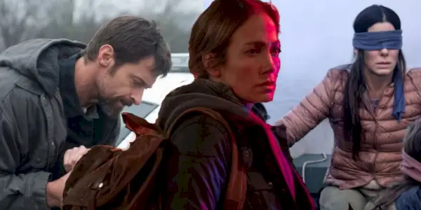 Uma montagem de Prisioneiros, Mãe e Bird Box