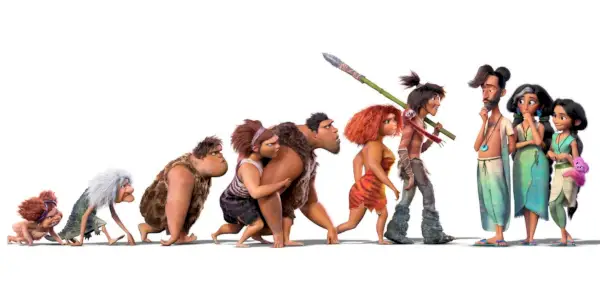 Die Croods 2 Ein New-Age-Poster vorgestellt