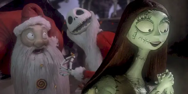 Incubo prima di Natale Jack Skellington Sally Santa