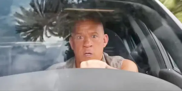 Vin Diesel sembra sorpreso in Fast X.