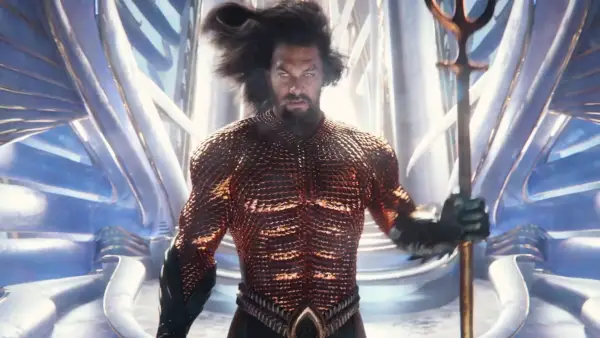 Jason Momoa em Aquaman e o Reino Perdido