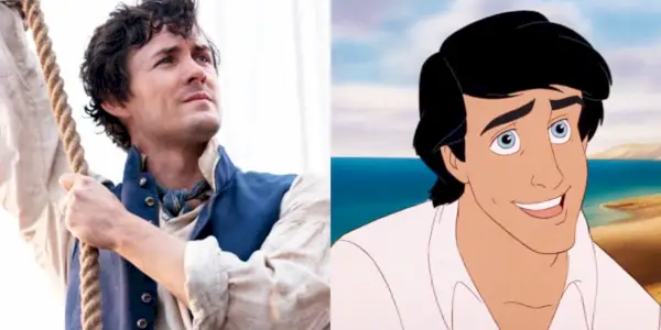 Jonah Hauer-King vs Prince Eric i The Little Mermaid Cast