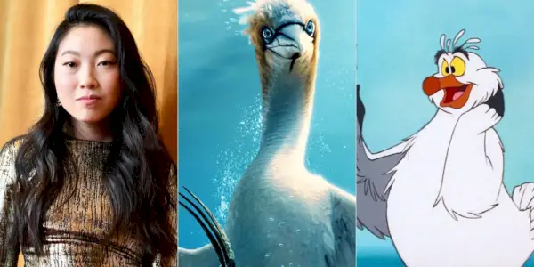 Awkwafina vs Scuttle i rollebesetningen The Little Mermaid