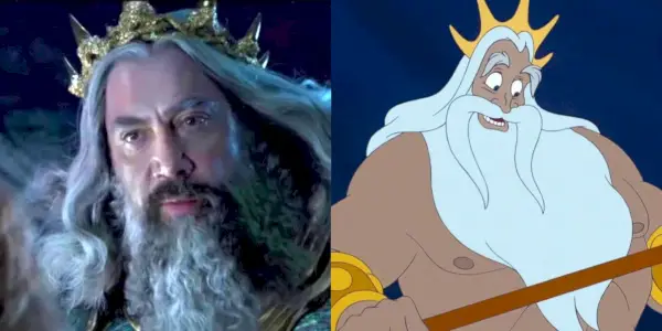 Javier Bardem vs King Triton i rollebesetningen The Little Mermaid