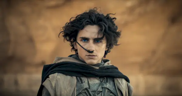 timothee chalamet som paul atreides, klit del to